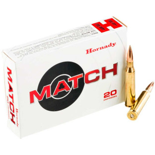 Патрон Hornady Match кал. 338 Lapua Mag куля BTHP, маса 16.2 гр/250 гран фото