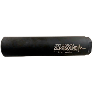 Глушник Zero Sound TITANium кал. 9 мм. Різьба 1/2"-28 UNEF фото