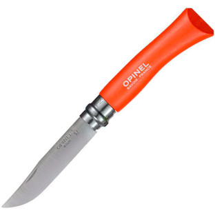 Ніж Opinel №7 Inox помаранчевий фото