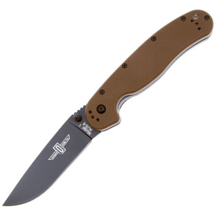 Нож складной Ontario Knife RAT I Coyote brown фото