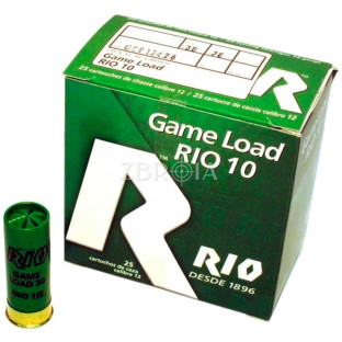Патрон RIO Game Load-30 NEW кал. 12/70 дріб №7, навіска 30 гр фото