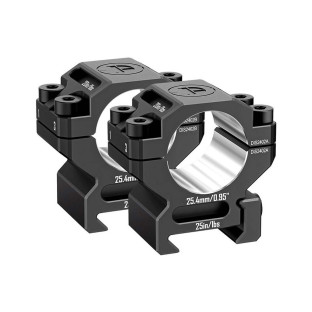 Кольца Discovery Scope Mount Rings 6061 Series (25.4 мм) Low на Picatinny. ВН - 11.4 мм фото