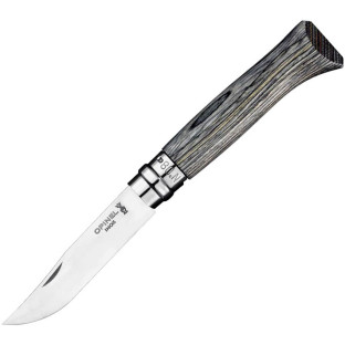 Ніж Opinel №8 VRI Laminated сірий фото