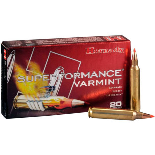 Патрон Hornady Superformance кал. 22-250 Rem куля V-Max, маса 3.24 гр/50 гран фото
