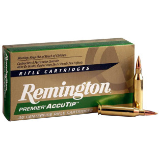 Патрон Remington Premier кал. 243 Win куля AccuTip, маса 6.2 гр/95 гран фото