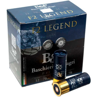 Патрон B&P F2 Legend кал. 12/70 дріб №7.5, навіска 24 гр фото