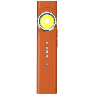 Ультратонкий фонарь Klarus E5 Plus 650 лм/500 mAh. Orange фото