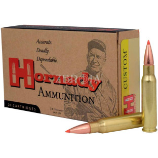 Патрон Hornady Custom кал. 243 Win куля V-Max, маса 5.64 гр/87 гран фото