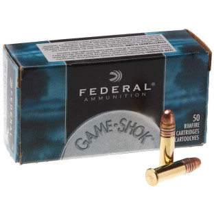 Патрон Federal Game-Shok кал. 22 LR куля CPRN, маса 2.59 гр/40 гран (уп. 50 шт) фото