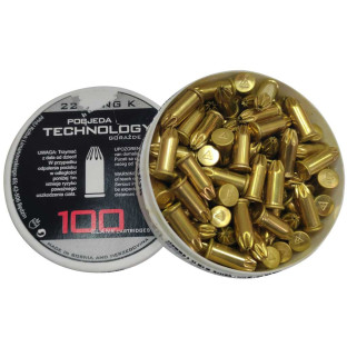 Патрон холостой Pobjeda Technology (пистолетный, .22) длинный фото