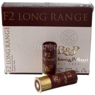 Патрон B&P F2 Long Range кал. 12/70 дробь №3, навеска 36 гр фото
