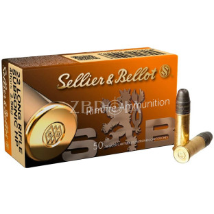 Патрон Sellier & Bellot Subsonic кал. 22 LR куля HP, маса 2.56 гр/40 гран фото