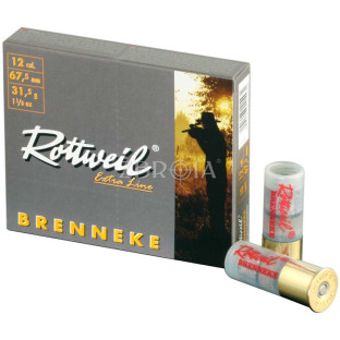 Патрон Rottweil Brenneke Classic кал. 12/67,5 куля Brenneke Classic, маса 31.5 гр фото