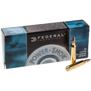 Патрон Federal Power-Shok кал. 223 Rem куля SP, маса 3.56 гр/55 гран фото