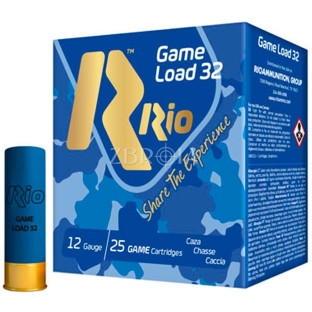 Патрон RIO Game Load-32 FW NEW кал. 12/70 дріб №4, навіска 32 гр фото
