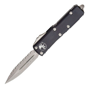 Нож Microtech UTX-85 Double Edge Stonewash FS фото