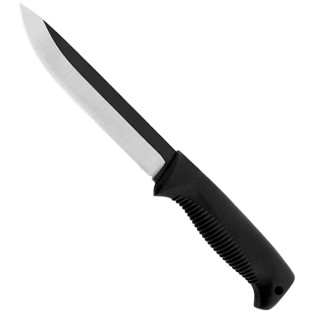 Нож Peltonen M95 Ranger Knife Black Handle (uncoated, composite) фото