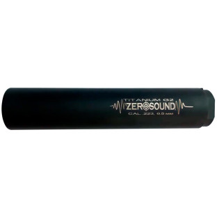 Глушник Zero Sound TITANium G2 калібр .223 Rem - 6,5 Creedmoor. Різьба 1/2"-20 UNF фото