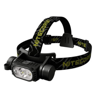 Ліхтар налобний Nitecore HC65 V2 (розмір - 90.8 х 50 х 45.8 мм, чорний) фото
