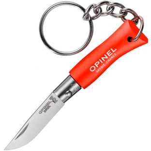 Нож Opinel Keychain №2 Inox оранжевый фото