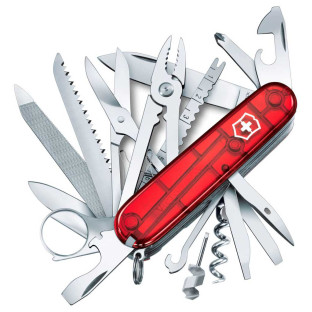 Нож Victorinox SwissChamp Red Transparent (1.6795.Т) фото