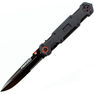 Нож Mr. Blade Ferat Black (Serrated) фото