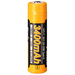 Акумулятор Fenix ARB-L18-3400U-V30 18650 3400 mAh Type-C фото