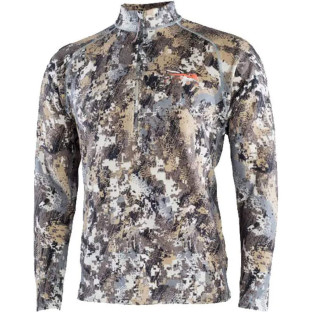 Термосвитер  Sitka Gear Merino Heavyweight Half-Zip (размер -  L, камуфляжный) фото