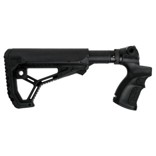 Приклад FAB Defense AGM 500 FK для  Mossberg 500/590, Maverick 88 (черный) фото
