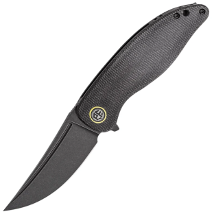 Нож складной Petrified Fish Simum к. Black Micarta (PFP06DMDW) фото