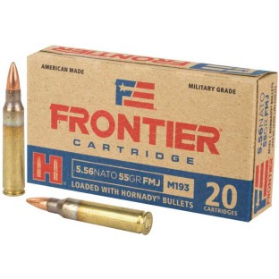 Патрон Hornady Frontier FR200 кал. 223 Rem (5,56/45) куля FMJ, маса 3.56 гр/55 гран фото