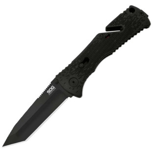 Нож SOG Trident Tanto Black (TF7-CP) фото