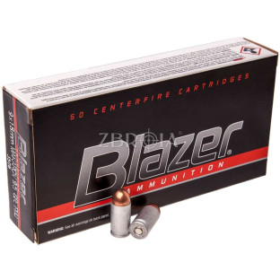 Патрон CCI Blazer кал. 9x18 мм куля FMJ, маса 6.15 гр/95 гран фото