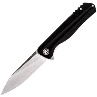 Нож Petrified Fish Forward Black G10, Stonewashed (PF818DW) фото