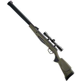 Пневматична гвинтівка Stoeger RX20 S3 Suppressor Synthetic Green Combo + Приціл 4х32 фото