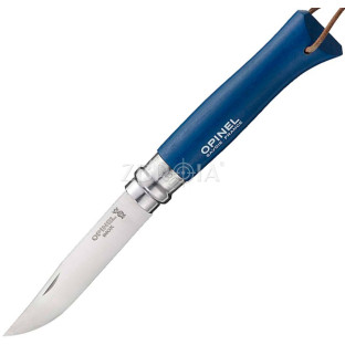 Ніж Opinel №8 Inox Trekking синій фото