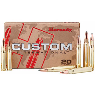 Патрон Hornady Custom International кал. 30-06 куля Interlock RN, маса 14.25 гр/220 гран фото