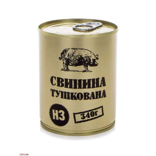 Консервы мясные "Свинина тушеная высшего сорта" фото