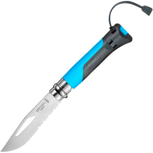 Нож Opinel №8 Outdoor синий фото