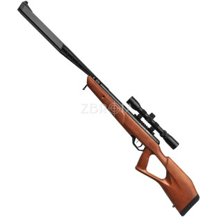 Пневматична гвинтівка Crosman Benjamin Trail NP2 Elite Stealth Wood + Приціл 3-9x32 фото