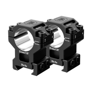 Кільця Discovery Scope Mount Rings 7075AL (25.4 мм) Medium на Picatinny. ВН - 19.3 мм фото
