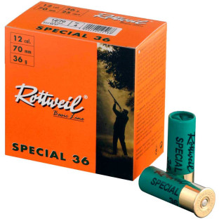 Патрон Rottweil Special кал. 12/70 дріб №7, навіска 36 гр фото