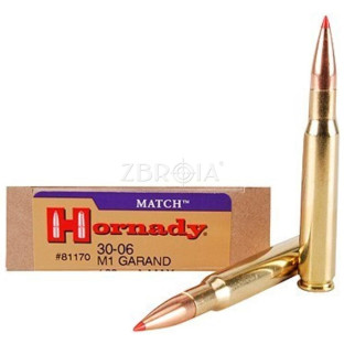 Патрон Hornady Match кал. 30-06 куля A-Max, маса 10.88 гр/168 гран фото