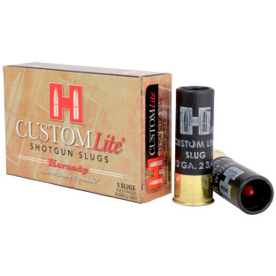 Патрон Hornady Custom Lite кал. 12/76 куля FTX, маса 19.44 гр/300 гран фото