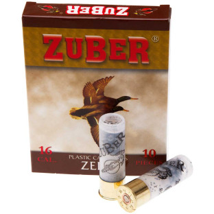 Патрон Zuber Zero кал. 16/70 дріб №3/0, навіска 28 гр фото