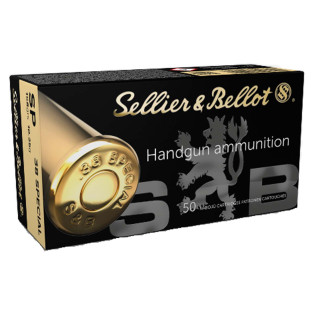 Патрон Sellier & Bellot кал. 38 SPEC куля TFMJ, маса 10,25 г/158 гран фото