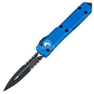 Нож Microtech Ultratech Double Edge Black Blade (синий) фото