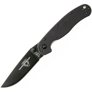 Нож Ontario Knife RAT II AUS-8 black (ON8861) фото