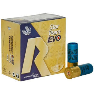 Патрон RIO Star Team EVO 24 кал. 12/70 дріб №9, навіска 24 гр фото