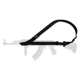 Ремень тактический трехточечный DANAPER Silent Sling Black фото